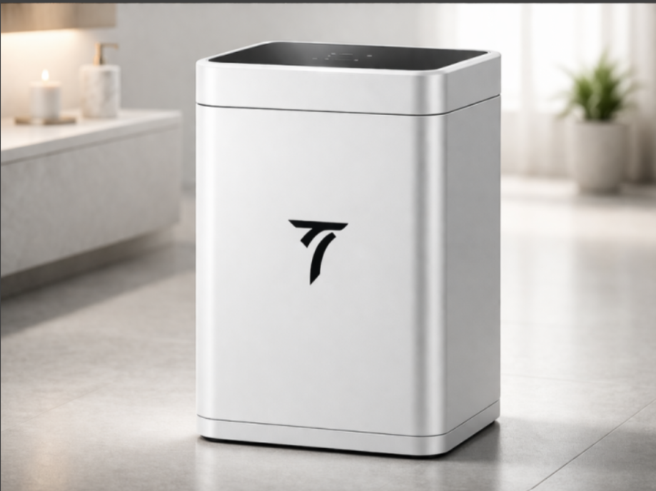 Bild von der Neatbox in Arctic White, in einem eleganten hellen Raum